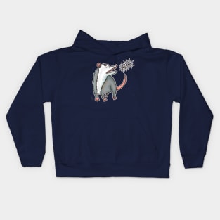 Opossum Says Heck! Kids Hoodie